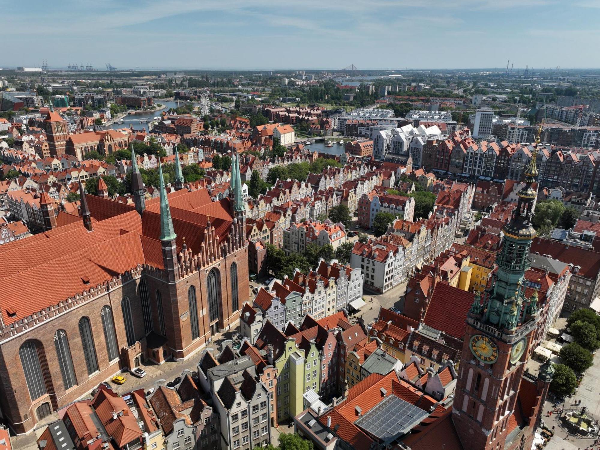 Baltic Gdansk Old Town Heart Aparthotel Buitenkant foto